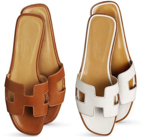 hermes slippers bruin dames|Hermes shoes for women.